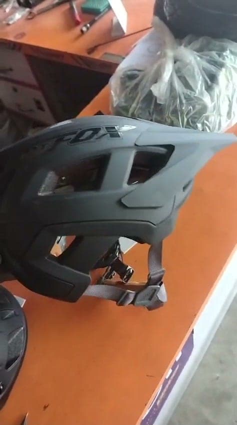 BATFOX Matte Black Helmet