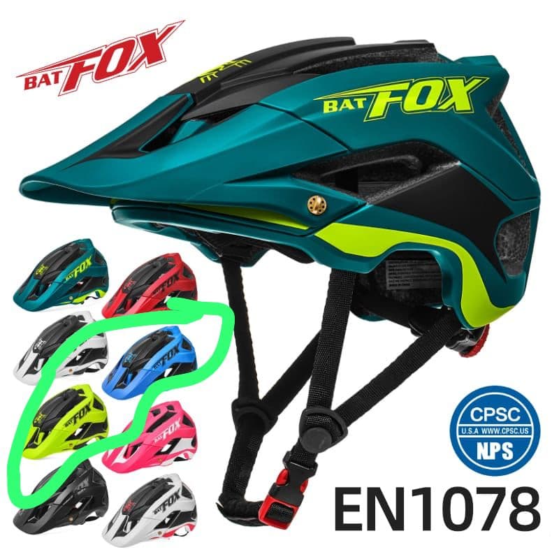 BATFOX Teal Helmet