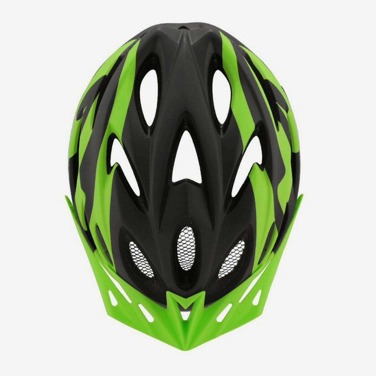 Black Green Helmet